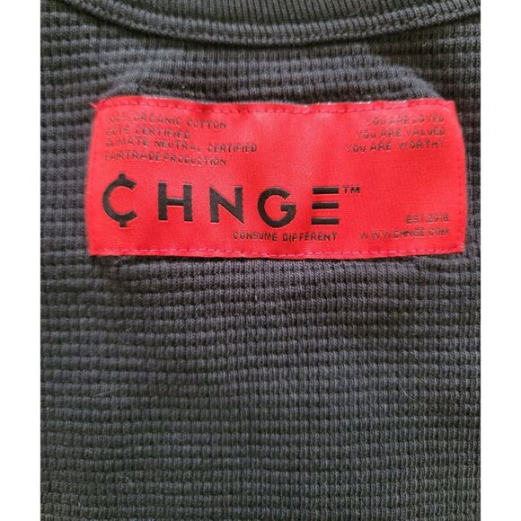 CHNGE Set of 3 Organic Cotton Ribbed Crop Tank Tops Women's Sz M - Picture 4 of 10